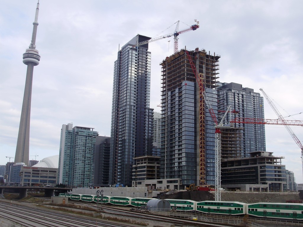 Construction in Toronto Condos